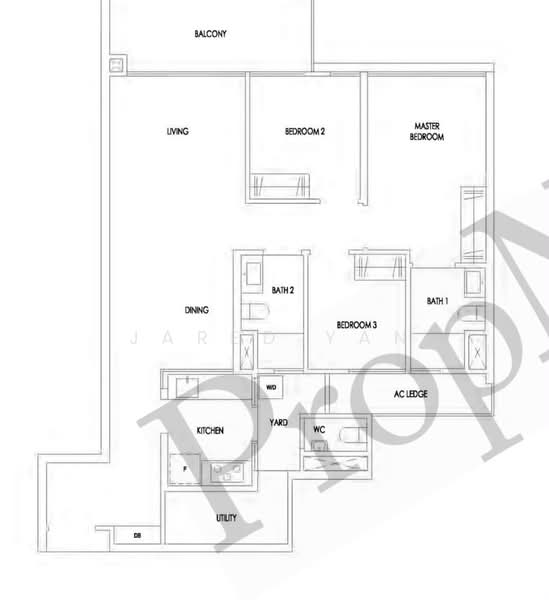 Treasure at Tampines, 37 Tampines Lane, 3 Bedrooms, 1,087 sqft, Condominium For Sale, by Jared Yan, 500208425 - PropertyGuru.com.sg