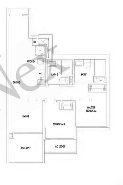 Treasure at Tampines, 57 Tampines Lane, 2 Bedrooms, 657 sqft, Condominium For Sale, by Jack Koh, 500208447 - PropertyGuru.com.sg
