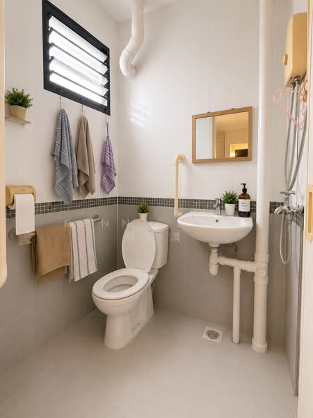 602 Clementi West, Clementi West, 2 Bedrooms, 721 sqft, HDB Flat For Sale, by Kenny Seah 谢炳清, 500208479 - Bathroom - PropertyGuru.com.sg