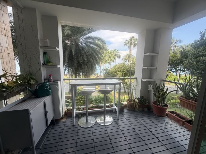 The Berth by the Cove, 228 Ocean Drive, 3 Bedrooms, 1,668 sqft, Condominium For Rent, by Bonnie Tan 陈慧玲, 500208503 - Balcony - PropertyGuru.com.sg