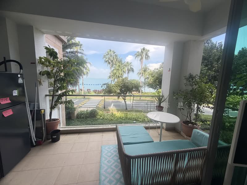 The Berth by the Cove, 228 Ocean Drive, 3 Bedrooms, 1,668 sqft, Condominium For Rent, by Bonnie Tan 陈慧玲, 500208503 - Balcony - PropertyGuru.com.sg