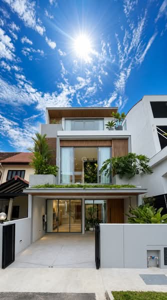 New Exclusive Listing Corner Terrace for AA or Rebuild, Chempaka Avenue, Sennett Estate, Macpherson / Potong Pasir, 4 Bedrooms, 2,207 sqft, Corner Terrace For Sale, by Hong Li, 500208518 - Ai generated exterior for reference only - PropertyGuru.com.sg