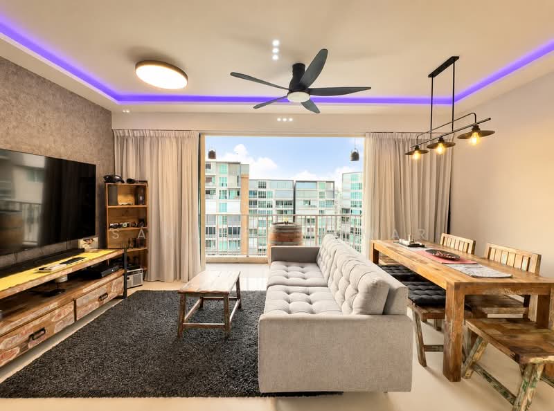 Watercolours, 23 Pasir Ris Link, 4 Bedrooms, 2,282 sqft, Executive Condominium For Sale, by Sanjeev Kumar, 500208519 - Living Room - PropertyGuru.com.sg