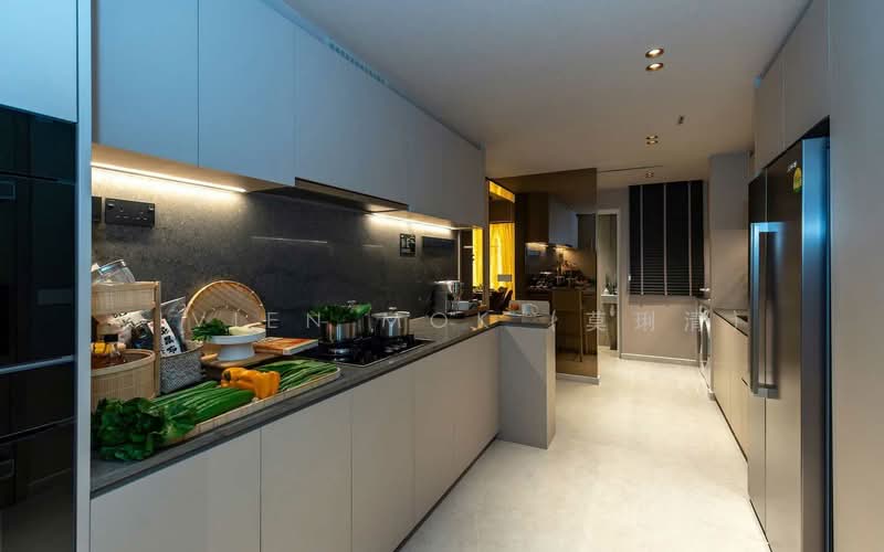River Modern, River Galley Green, 2 Bedrooms, 538 sqft, Condominium For Sale, by Vivien Mok (莫琍清), 500208530 - Kitchen - PropertyGuru.com.sg