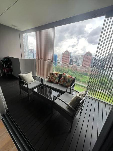 OUE Twin Peaks, 33 Leonie Hill Road, Orchard / River Valley, 1 Bedroom, 570 sqft, Condominium For Sale, by Ally Khoo, 500208544 - Balcony - PropertyGuru.com.sg