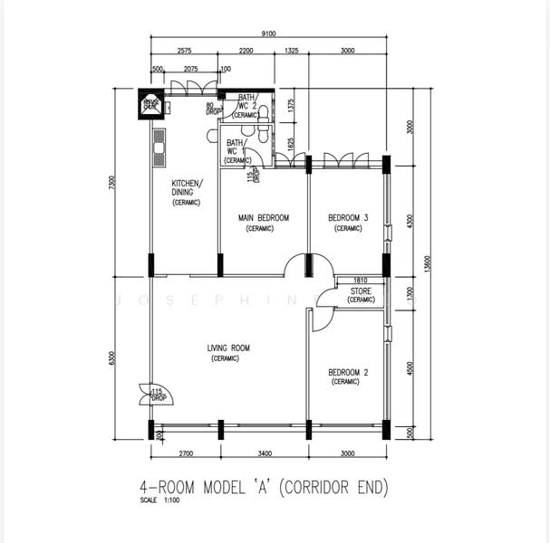 236 Bukit Panjang Ring Road, 236 Bukit Panjang Ring Road, 3 Bedrooms, 1,119 sqft, HDB Flat For Sale, by Josephine Teo, 500208555 - PropertyGuru.com.sg