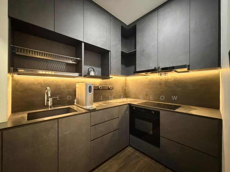 Palm Loft, 136 Joo Chiat Terrace, 3 Bedrooms, 1,539 sqft, Apartment For Rent, by Georgina Seow, 500208578 - Kitchen - PropertyGuru.com.sg