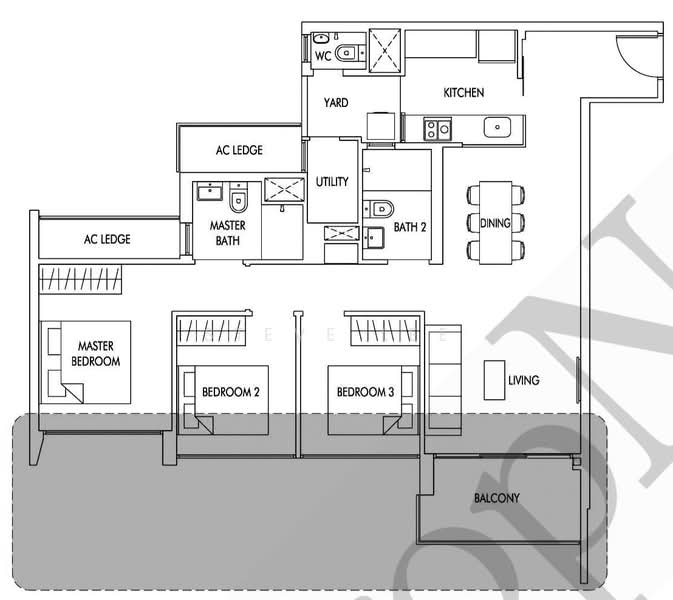 Sol Acres, 8 Choa Chu Kang Grove, 3 Bedrooms, 1,066 sqft, Executive Condominium For Sale, by Steve Lee, 500208581 - PropertyGuru.com.sg