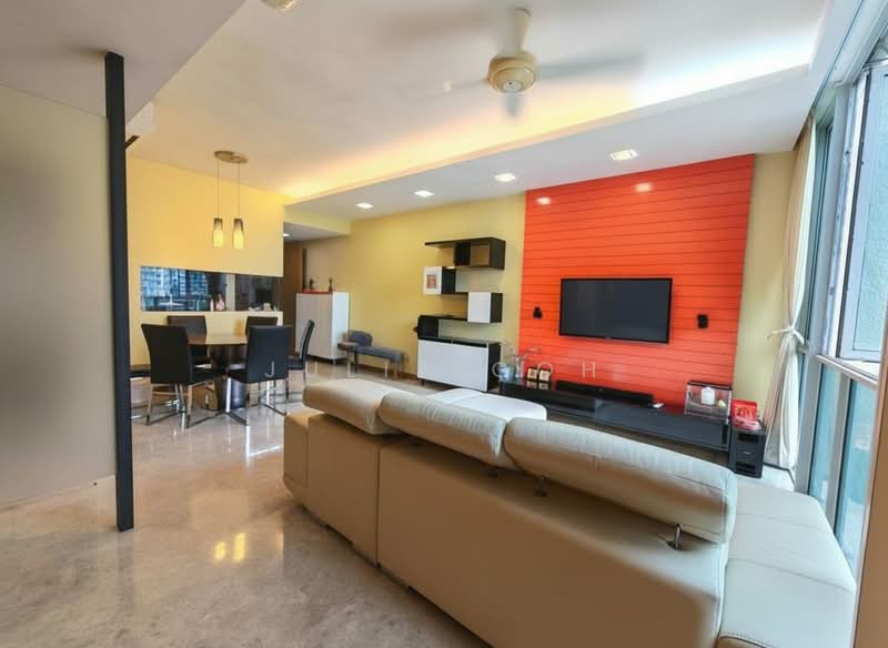 Hillvista, 1 Elizabeth Drive, 3 Bedrooms, 1,141 sqft, Condominium For Sale, by Julia Goh, 500208589 - Living Room - PropertyGuru.com.sg