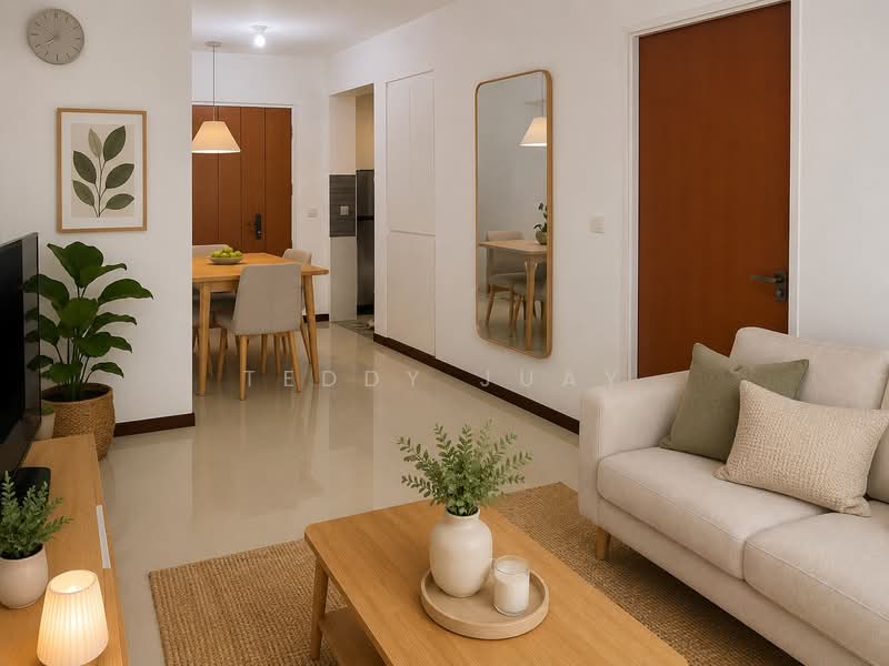 182A Woodlands Street 13, 182A Woodlands Street 13, 1 Bedroom, 506 sqft, HDB Flat For Sale, by Teddy Juay, 500208597 - Living Room - PropertyGuru.com.sg