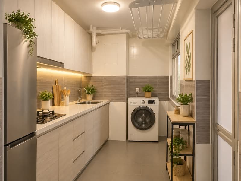 182A Woodlands Street 13, 182A Woodlands Street 13, 1 Bedroom, 506 sqft, HDB Flat For Sale, by Teddy Juay, 500208597 - Kitchen - PropertyGuru.com.sg