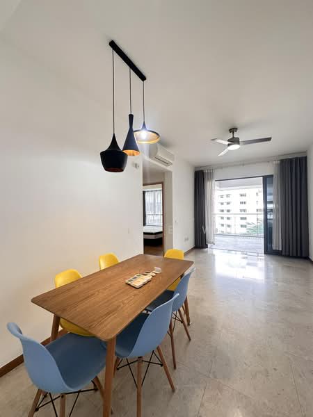 Cityscape at Farrer Park, 101 Mergui Road, 2 Bedrooms, 991 sqft, Condominium For Rent, by Winnie Wu, 500208613 - Dining Room - PropertyGuru.com.sg