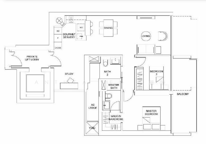 Marina One Residences, 23 Marina Way, 2 Bedrooms, 1,163 sqft, Condominium For Sale, by Anthea Yeo 杨丽娇, 500208628 - PropertyGuru.com.sg