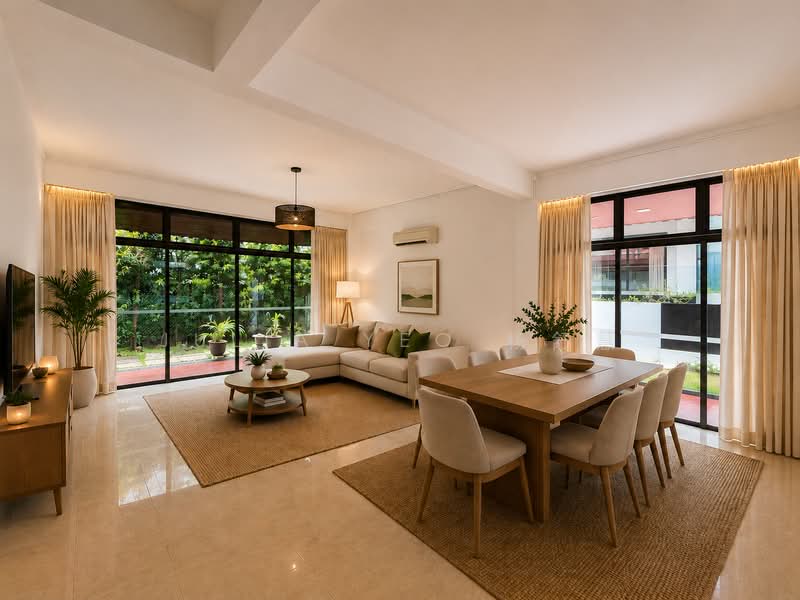 Resort Style 6 Bedroom Family Bungalow with Private Pool, Holland Grove Mount Sinai Kebaya Moonbeam Jelita Tenang Istimewa, 6 Bedrooms, 5,000 sqft, Bungalow House For Rent, by Julia Yeo 杨舒慧, 500208636 - Living Room - PropertyGuru.com.sg