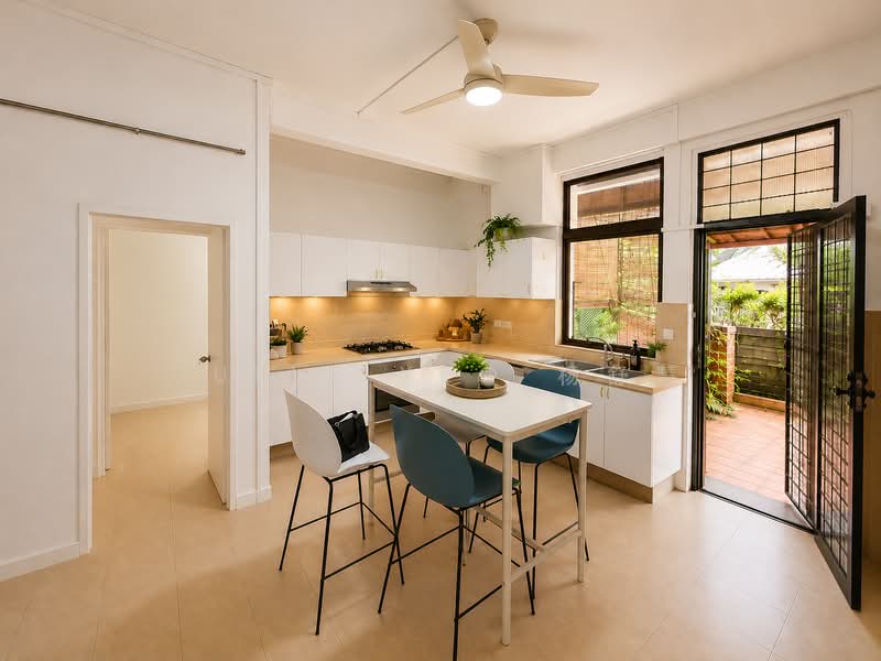 Resort Style 6 Bedroom Family Bungalow with Private Pool, Holland Grove Mount Sinai Kebaya Moonbeam Jelita Tenang Istimewa, 6 Bedrooms, 5,000 sqft, Bungalow House For Rent, by Julia Yeo 杨舒慧, 500208636 - Kitchen - PropertyGuru.com.sg