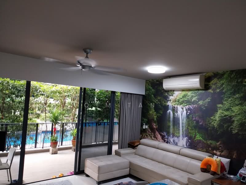 The Rainforest, 341 Choa Chu Kang Avenue 3, 3 Bedrooms, 1,421 sqft, Executive Condominium For Sale, by Qim Tan, 500208652 - Living Room - PropertyGuru.com.sg