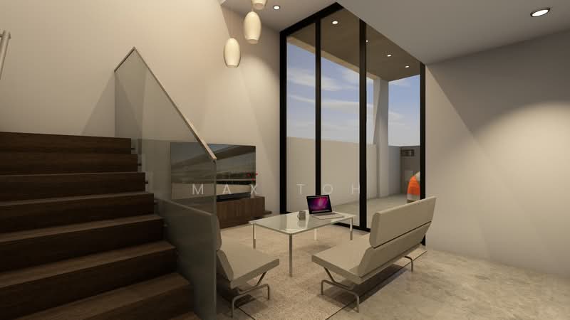 ⭐️⭐️LANDED7772 @ D20 BRAND NEW TERRACE 1KM to AI TONG PRIMARY, WALK TO MRT, 6 Bedrooms, 4,553 sqft, Terraced House For Sale, by Max Toh, 500208675 - Living Room - PropertyGuru.com.sg