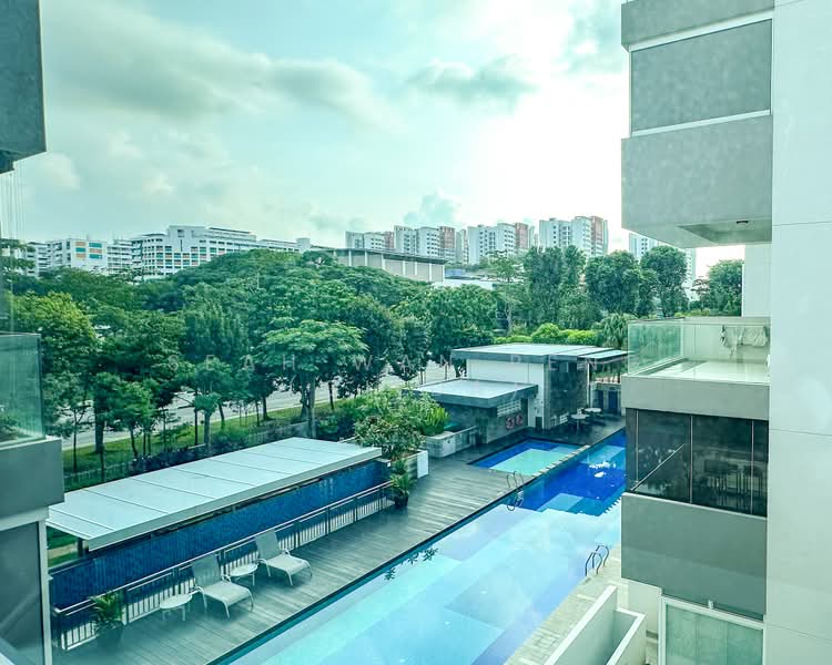 Bleu @ East Coast, 562 Upper East Coast Road, 3 Bedrooms, 1,216 sqft, Condominium For Rent, by Seah Wan Peng (Gilda), 500208707 - Swimming Pool Views - PropertyGuru.com.sg