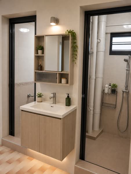128 Lorong 1 Toa Payoh, 128 Lorong 1 Toa Payoh, 2 Bedrooms, 721 sqft, HDB Flat For Sale, by LB Toh, 500208710 - Bathroom - PropertyGuru.com.sg