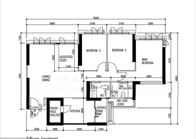 312C Clementi Avenue 4, 312C Clementi Avenue 4, 3 Bedrooms, 1,216 sqft, HDB Flat For Sale, by Wang Lin, 500208712 - PropertyGuru.com.sg