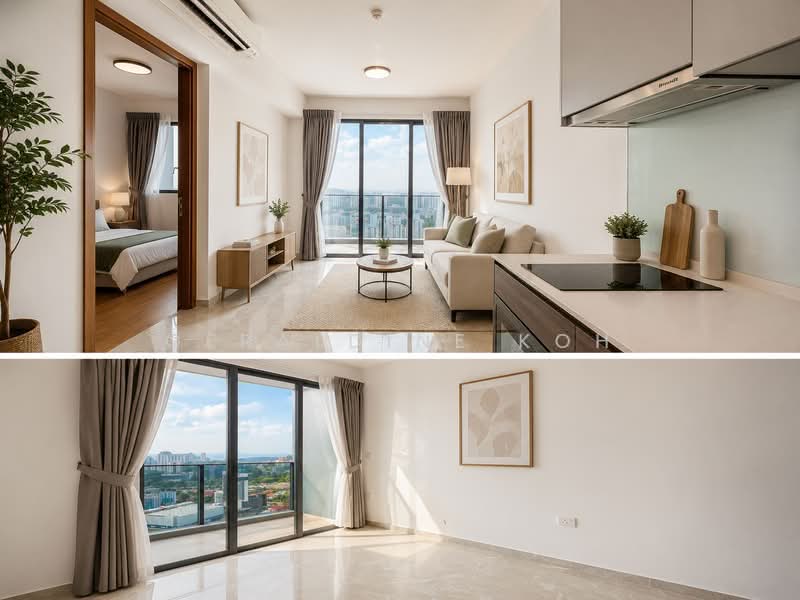 Stirling Residences, 21 Stirling Road, 1 Bedroom, 506 sqft, Condominium For Sale, by Geraldine Koh, 500208713 - Living Room - PropertyGuru.com.sg