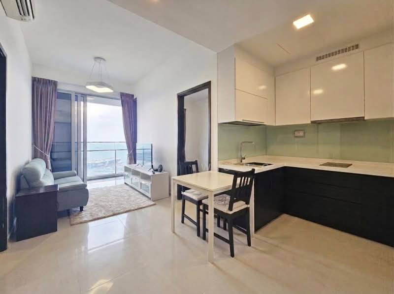 Eon Shenton, 70 Shenton Way, 2 Bedrooms, 538 sqft, Condominium For Rent, by Andy Wong, 500208806 - Living Room - PropertyGuru.com.sg