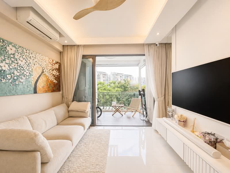 Kovan Regency, 38 Kovan Rise, 3 Bedrooms, 980 sqft, Condominium For Rent, by Lin Jinhan, 500208808 - Living Room - PropertyGuru.com.sg
