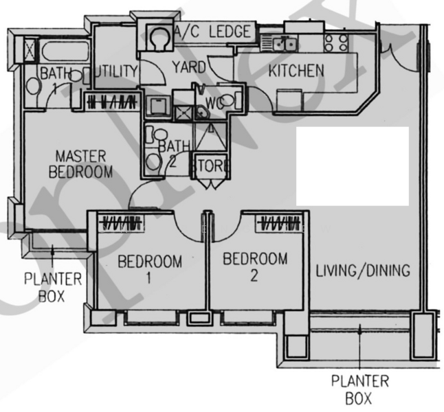 The Gardens at Bishan, 7 Sin Min Walk, 3 Bedrooms, 1,206 sqft, Condominium For Rent, by Ong Beng Yew, 500208821 - PropertyGuru.com.sg