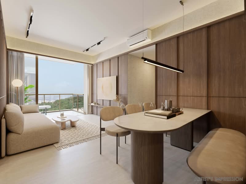 Hillhaven, 7 Hillview Rise, 4 Bedrooms, 1,378 sqft, Condominium For Sale, by Jared Yan, 500208831 - Living Room - PropertyGuru.com.sg