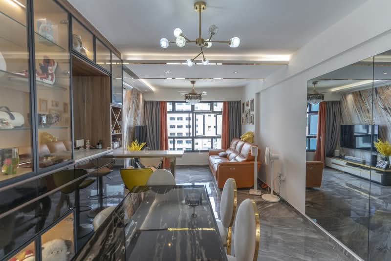 996A Buangkok Crescent, 996A Buangkok Crescent, 3 Bedrooms, 1,001 sqft, HDB Flat For Sale, by Rachel Tan, 500208832 - Living Room - PropertyGuru.com.sg