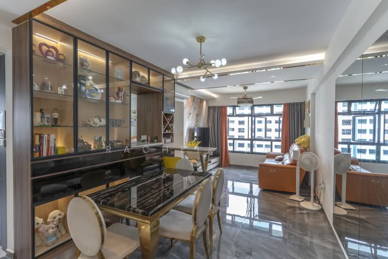 996A Buangkok Crescent, 996A Buangkok Crescent, 3 Bedrooms, 1,001 sqft, HDB Flat For Sale, by Rachel Tan, 500208832 - Living Room - PropertyGuru.com.sg