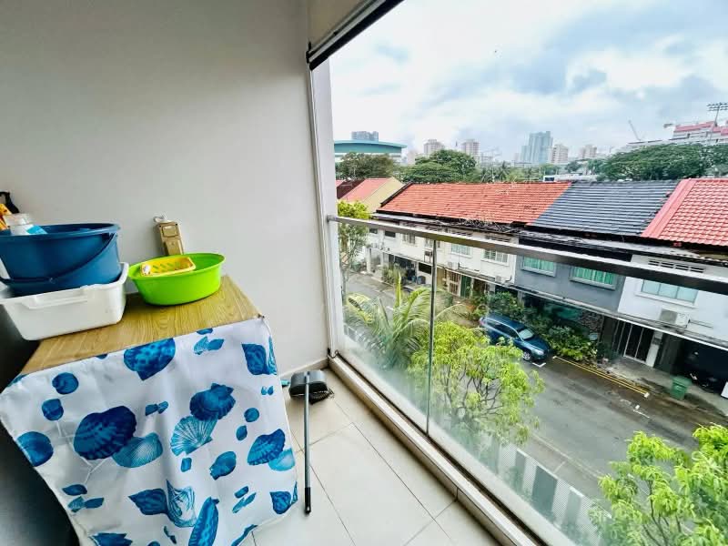 Jool Suites, 2 Sing Joo Walk, 1 Bedroom, 409 sqft, Apartment For Sale, by Steven NG, 500208838 - Balcony - PropertyGuru.com.sg