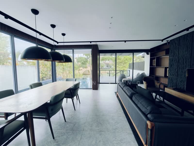 Ocean 8, Ocean Drive, 4 Bedrooms, 3,871 sqft, Terraced House For Sale, by Wilson Kong, 500208874 - Living Room - PropertyGuru.com.sg