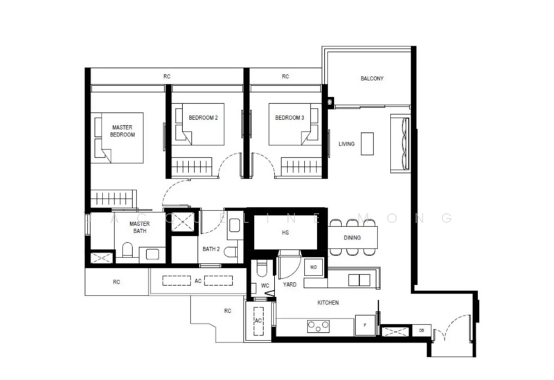Lentor Hills Residences, Lentor Hills Road (Parcel A), Ang Mo Kio, Mandai / Upper Thomson, 3 Bedrooms, 1,109 sqft, Condominium For Sale, by Jacqueline Mong, 500208879 - PropertyGuru.com.sg
