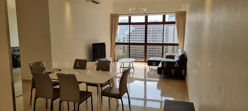 Richmond Park, 3 Bideford Road, 2 Bedrooms, 1,012 sqft, Condominium For Rent, by RONALD, 500208986 - Living Room - PropertyGuru.com.sg