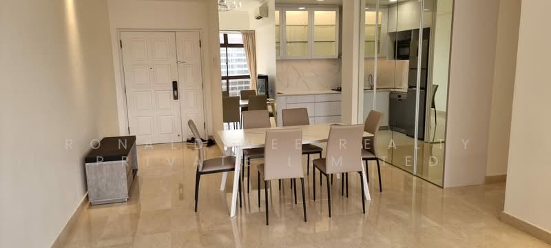 Richmond Park, 3 Bideford Road, 2 Bedrooms, 1,012 sqft, Condominium For Rent, by RONALD, 500208986 - Dining Room - PropertyGuru.com.sg