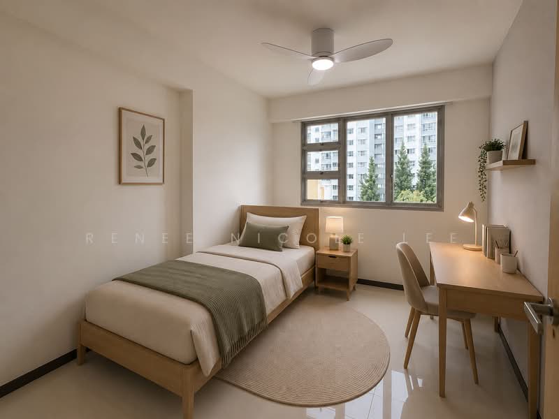 93A Telok Blangah Street 31, 93A Telok Blangah Street 31, 3 Bedrooms, 1,001 sqft, HDB Flat For Rent, by Renee Nicole Lee, 500209042 - Bedroom - PropertyGuru.com.sg