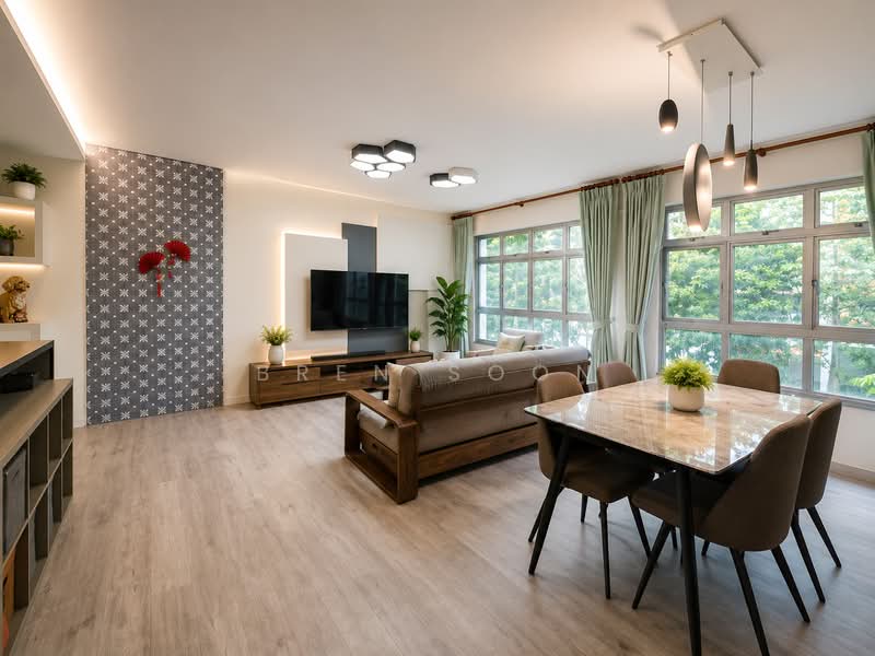 487A Choa Chu Kang Avenue 5, 487A Choa Chu Kang Avenue 5, 3 Bedrooms, 1,216 sqft, HDB Flat For Sale, by Bren Soon, 500209048 - Living Room - PropertyGuru.com.sg