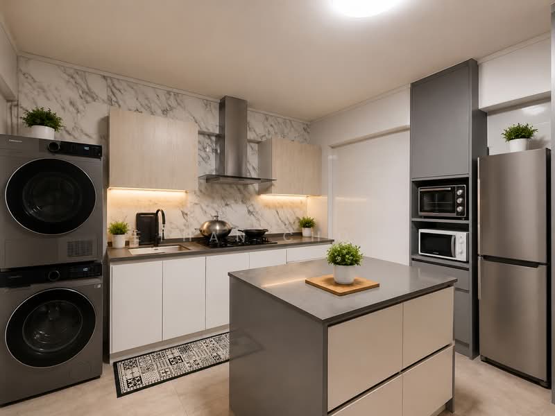304 Woodlands Street 31, 304 Woodlands Street 31, 4 Bedrooms, 1,755 sqft, HDB Flat For Sale, by Ethan Chong, 500209053 - Kitchen - PropertyGuru.com.sg