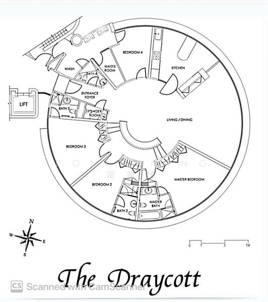 The Draycott, 50 Draycott Park, 4 Bedrooms, 2,637 sqft, Condominium For Sale, by Polly Ning 甯麗雄, 500209079 - PropertyGuru.com.sg