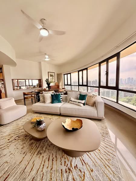 The Draycott, 50 Draycott Park, 4 Bedrooms, 2,637 sqft, Condominium For Sale, by Polly Ning 甯麗雄, 500209079 - Living Room - PropertyGuru.com.sg