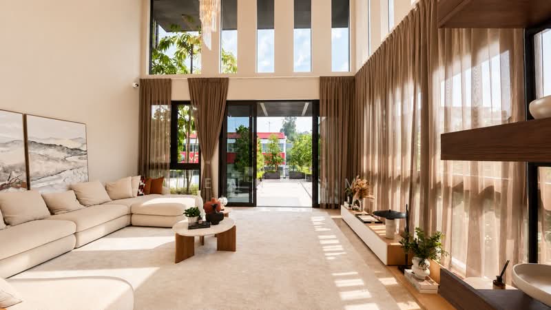 ⭐️⭐️LANDED7772@ Brand New 3.5 Storey Semi Detached near Orchard, Tanglin / Holland / Bukit Timah, 6 Bedrooms, 7,441 sqft, Semi-Detached House For Sale, by Dean Lim, 500209083 - Living Room - PropertyGuru.com.sg