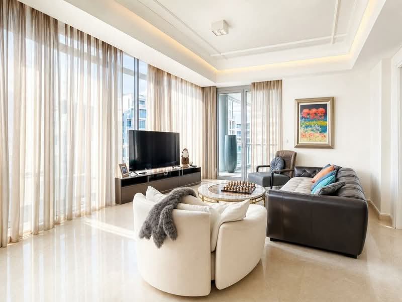 Gramercy Park, 57 Grange Road, 3 Bedrooms, 1,981 sqft, Condominium For Sale, by Kenji Wong, 500209089 - Living Room - PropertyGuru.com.sg