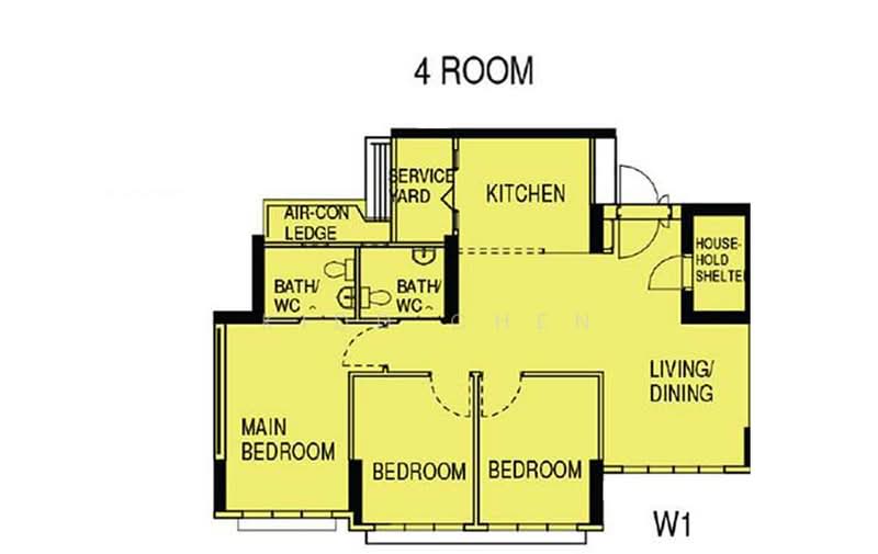 437A Bukit Batok West Avenue 5, 437A Bukit Batok West Avenue 5, 3 Bedrooms, 1,001 sqft, HDB Flat For Sale, by Kidd Chen, 500209102 - PropertyGuru.com.sg