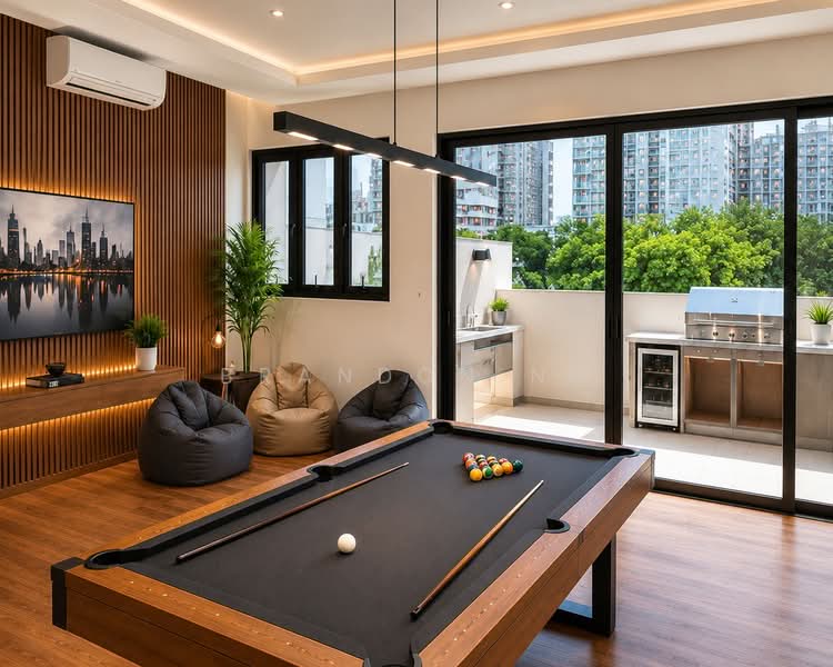 ⭐️⭐️LANDED7772 @ BRAND NEW TERRACE AT CAMBRIDGE, , 5 Bedrooms, 6,000 sqft, Terraced House For Sale, by Brandon Ng, 500209128 - Living Room - PropertyGuru.com.sg