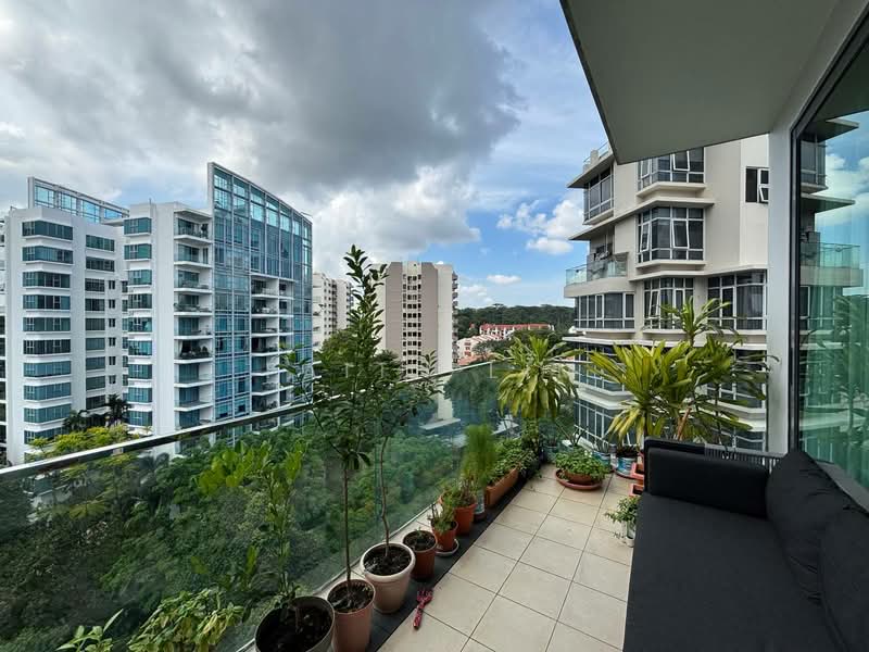 Duet, 78 Holland Road, 3 Bedrooms, 1,744 sqft, Condominium For Rent, by Faith Lim, 500209144 - Balcony - PropertyGuru.com.sg