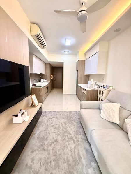 Riverbank at Fernvale, Sengkang West Way/Fernvale, 2 Bedrooms, 710 sqft, Condominium For Sale, by Michael Hong GuangYuan, 500209155 - Living Room - PropertyGuru.com.sg