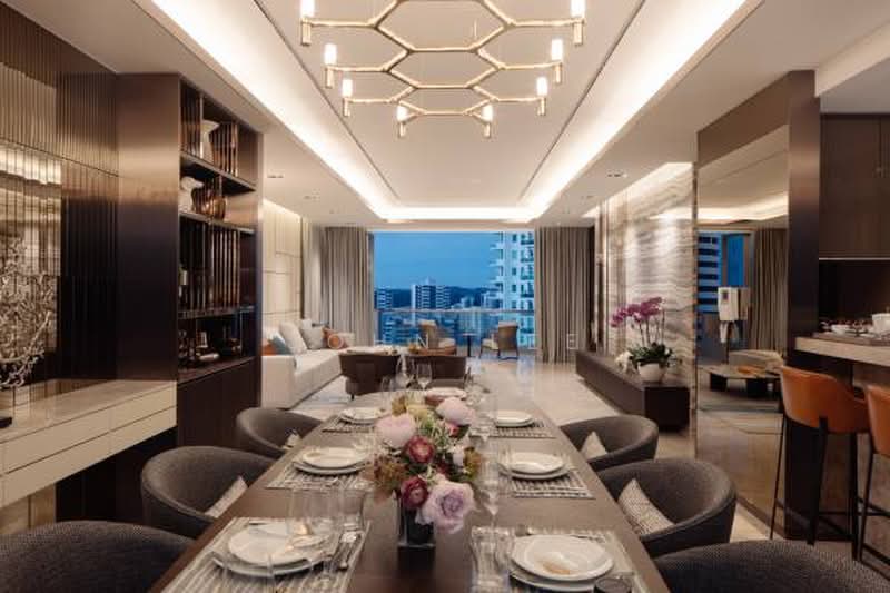 Draycott Eight, 4 Draycott Park, 4 Bedrooms, 3,272 sqft, Condominium For Sale, by John Lee, 500209171 - Dining Room - PropertyGuru.com.sg