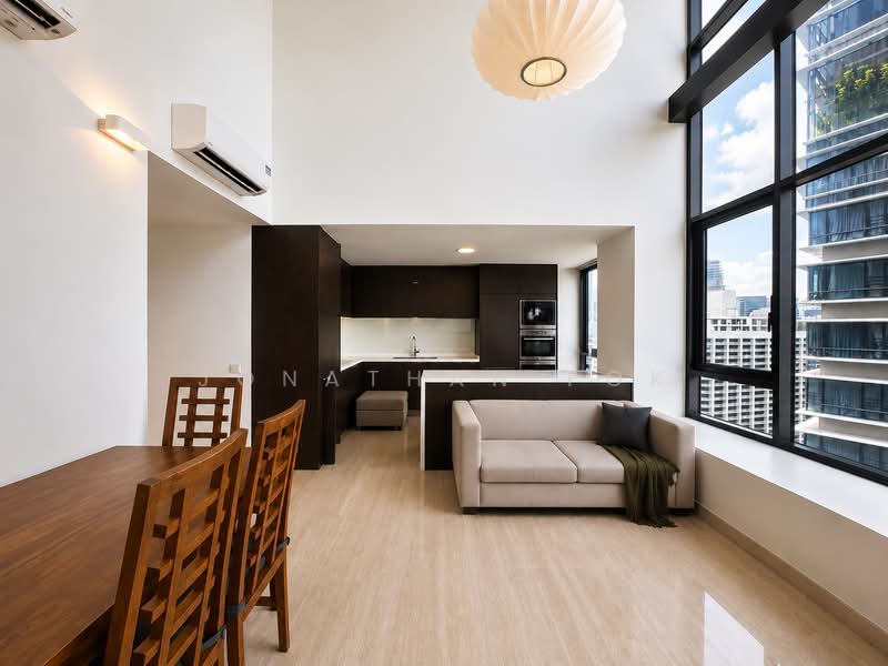 Skysuites @ Anson, 8 Enggor Street, 2 Bedrooms, 1,109 sqft, Condominium For Sale, by Jonathan Fok, 500209239 - Living Room - PropertyGuru.com.sg