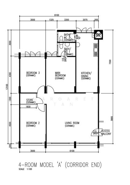 403 Fajar Road, 403 Fajar Road, 3 Bedrooms, 1,119 sqft, HDB Flat For Sale, by Margaret Tan, 500209240 - PropertyGuru.com.sg
